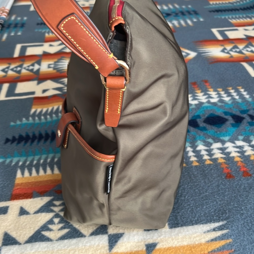 Dooney & Bourke Green and Brown Women's Bag - Picture 4 of 6